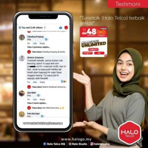 Review dan Testimoni Pengguna Simkad Halo Telco Tunetalk