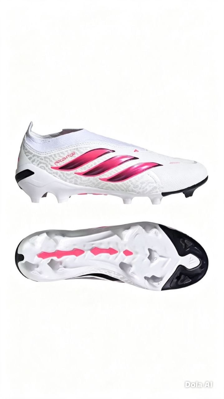 adidas Predator League Laceless Firm Ground Football Boots White JP6284